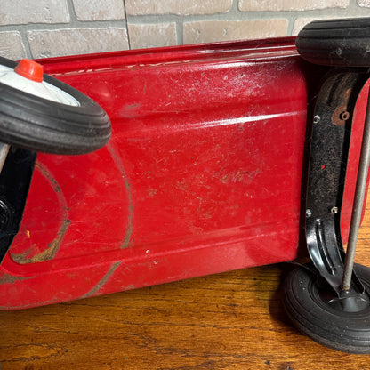 Vintage Red Radio Flyer Wagon 80 Mini Metal Childs 22" x 12"