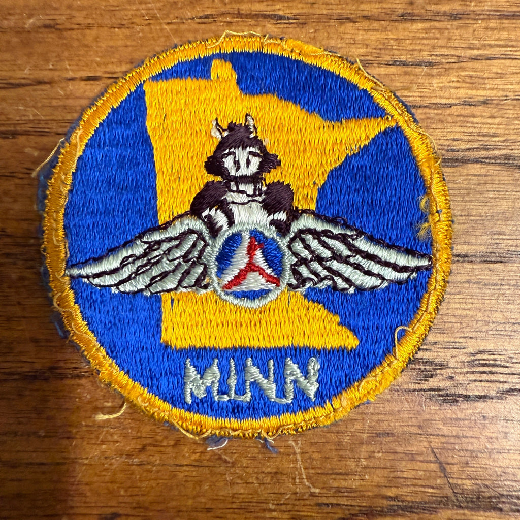 Vintage Minnesota State Civil Defense Air Patrol C.A.P. 3" Patch Cold War
