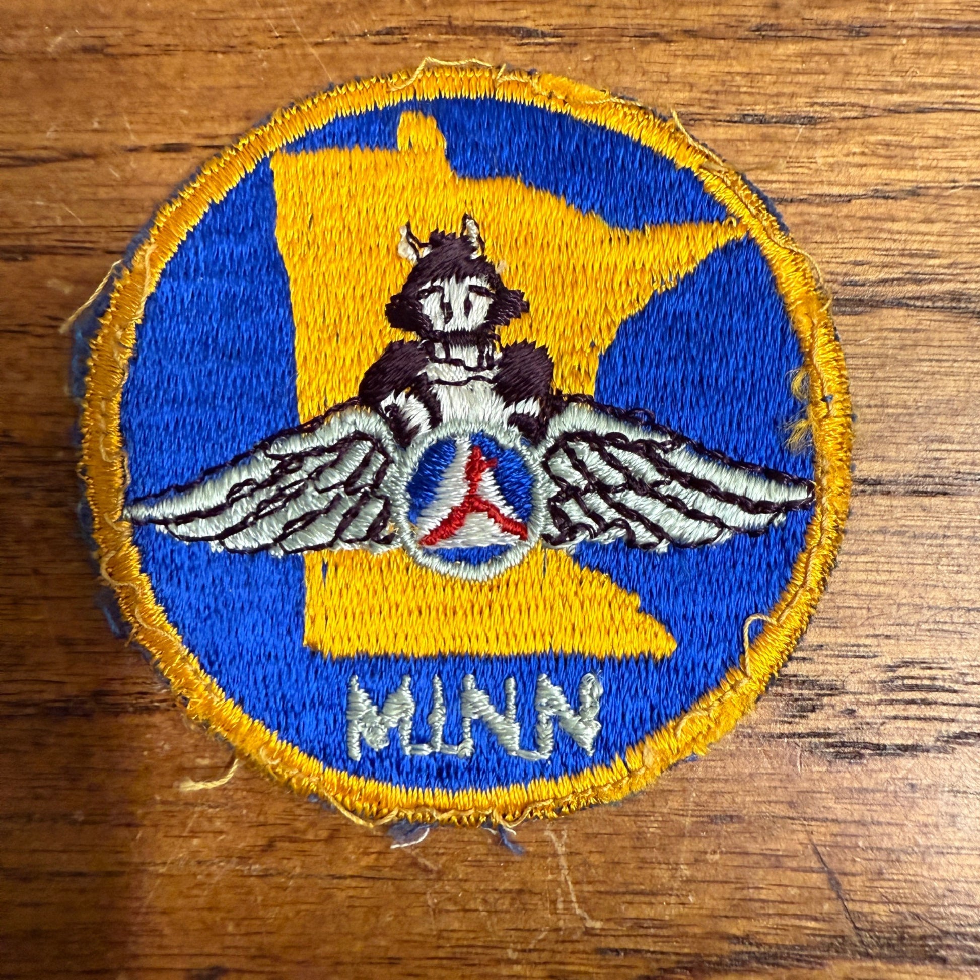 Vintage Minnesota State Civil Defense Air Patrol C.A.P. 3" Patch Cold War