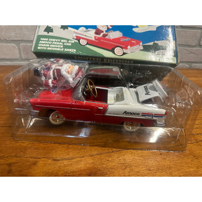 1955 Chevy Bel Air AMOCO Pedal Car & Santa Gearbox Diecast + Box