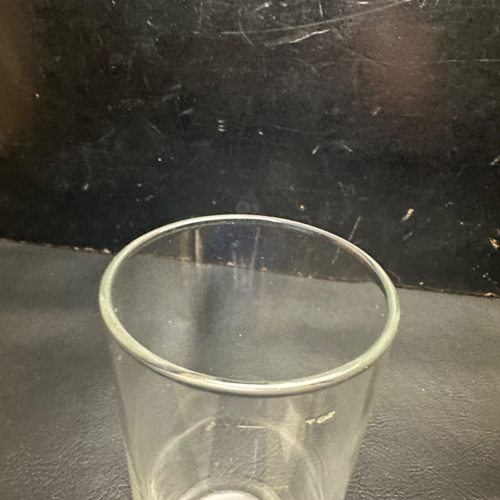 Vintage Bubble Up Soda Fountain Glass ACL Green