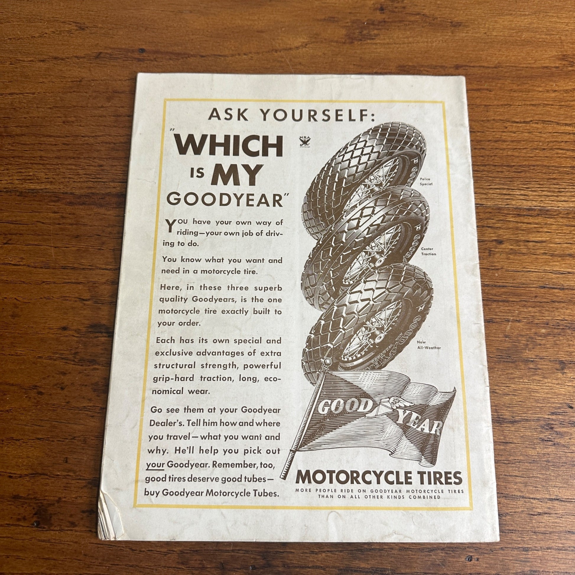 Vintage The Motorcyclist Magazine January 1934 Harley Indian Motorcycle Ads