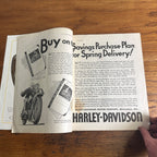 Vintage The Motorcyclist Magazine January 1934 Harley Indian Motorcycle Ads
