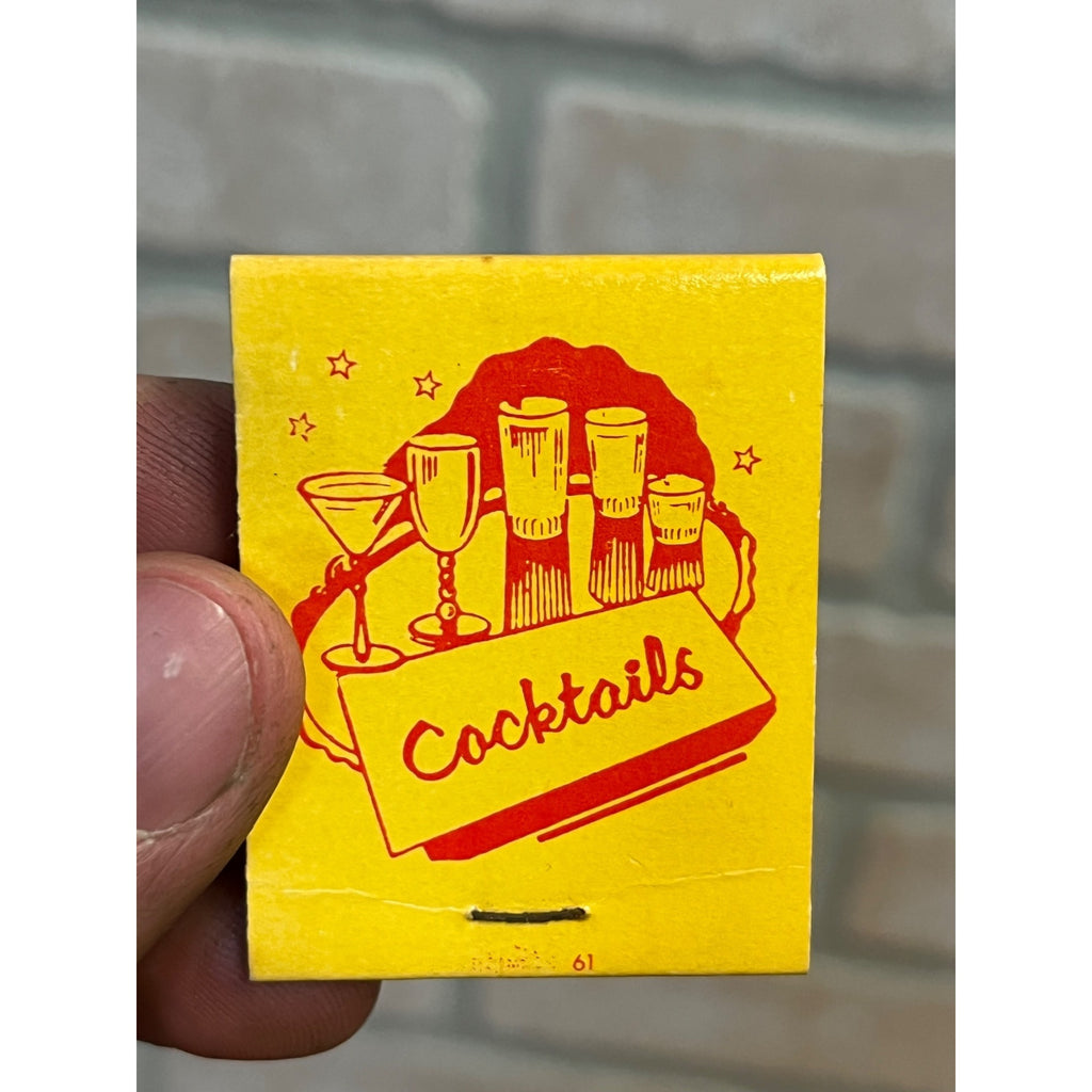 Vintage 57 Inn Sheboygan Wisconsin Restaurant Diner Motel Matchbook FULL Wis WI