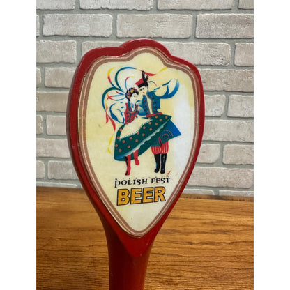 Vintage Polish Fest Beer Milwaukee Wisconsin Tap Handle