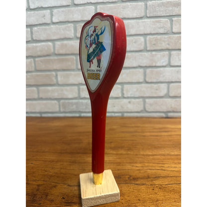 Vintage Polish Fest Beer Milwaukee Wisconsin Tap Handle