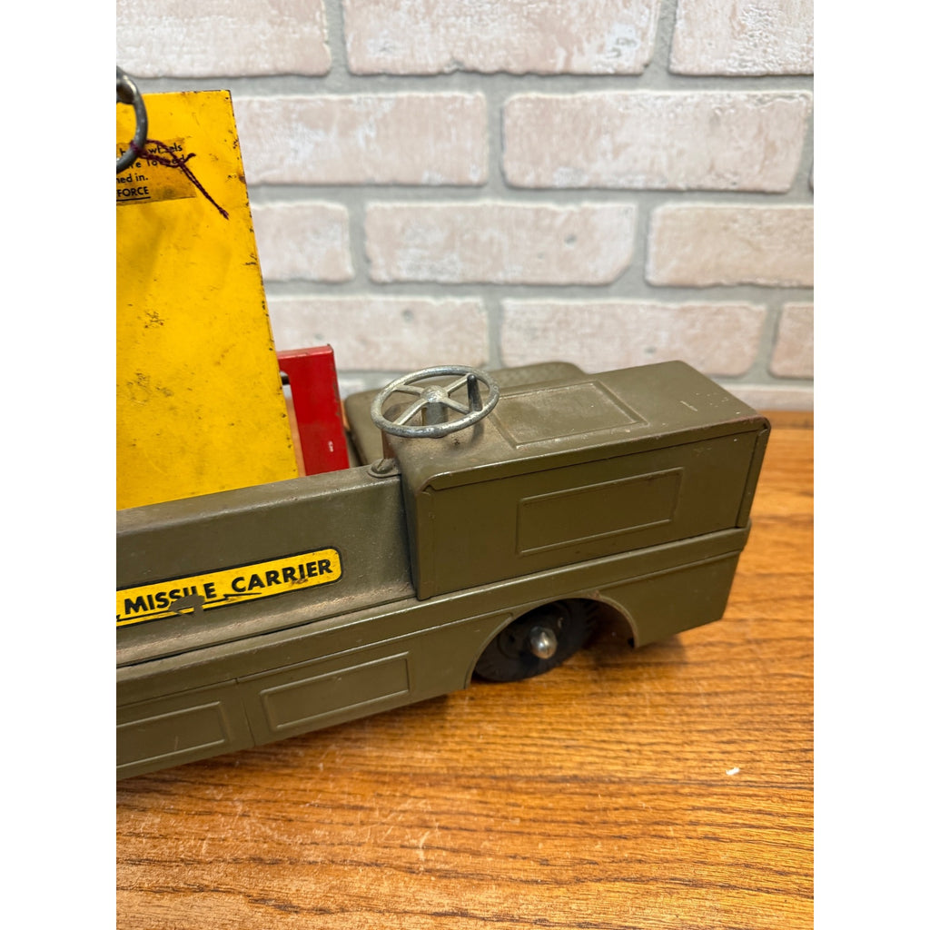 Vintage Nylint Guided Missile Carrier Baker Industrial Trucks Traveloader Toy