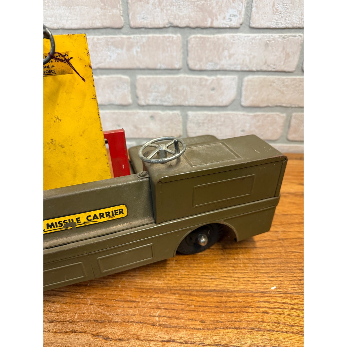 Vintage Nylint Guided Missile Carrier Baker Industrial Trucks Traveloader Toy