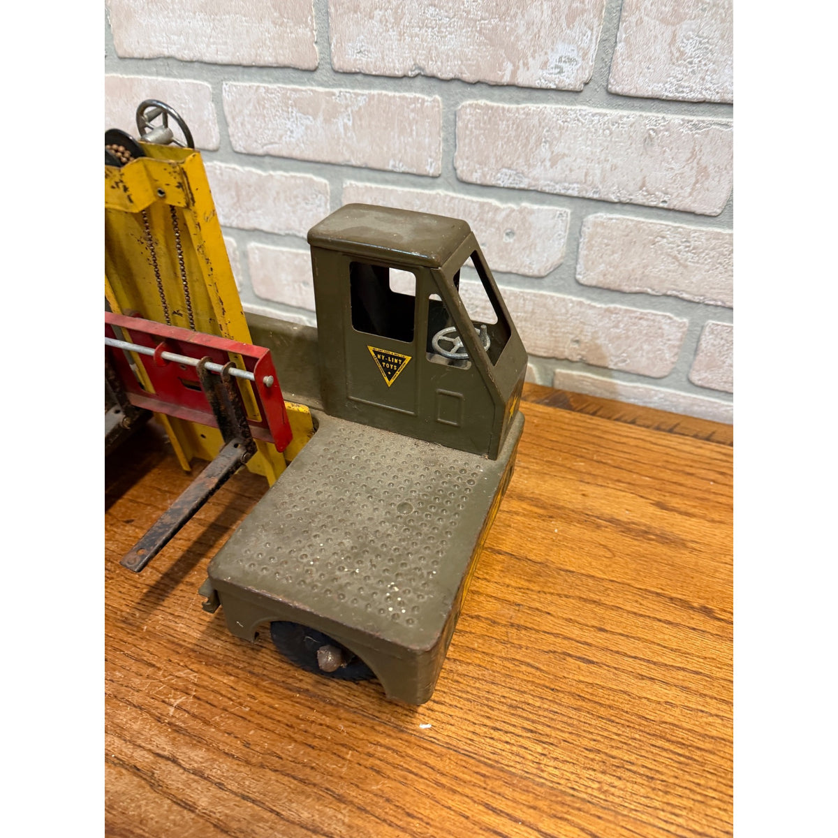 Vintage Nylint Guided Missile Carrier Baker Industrial Trucks Traveloader Toy
