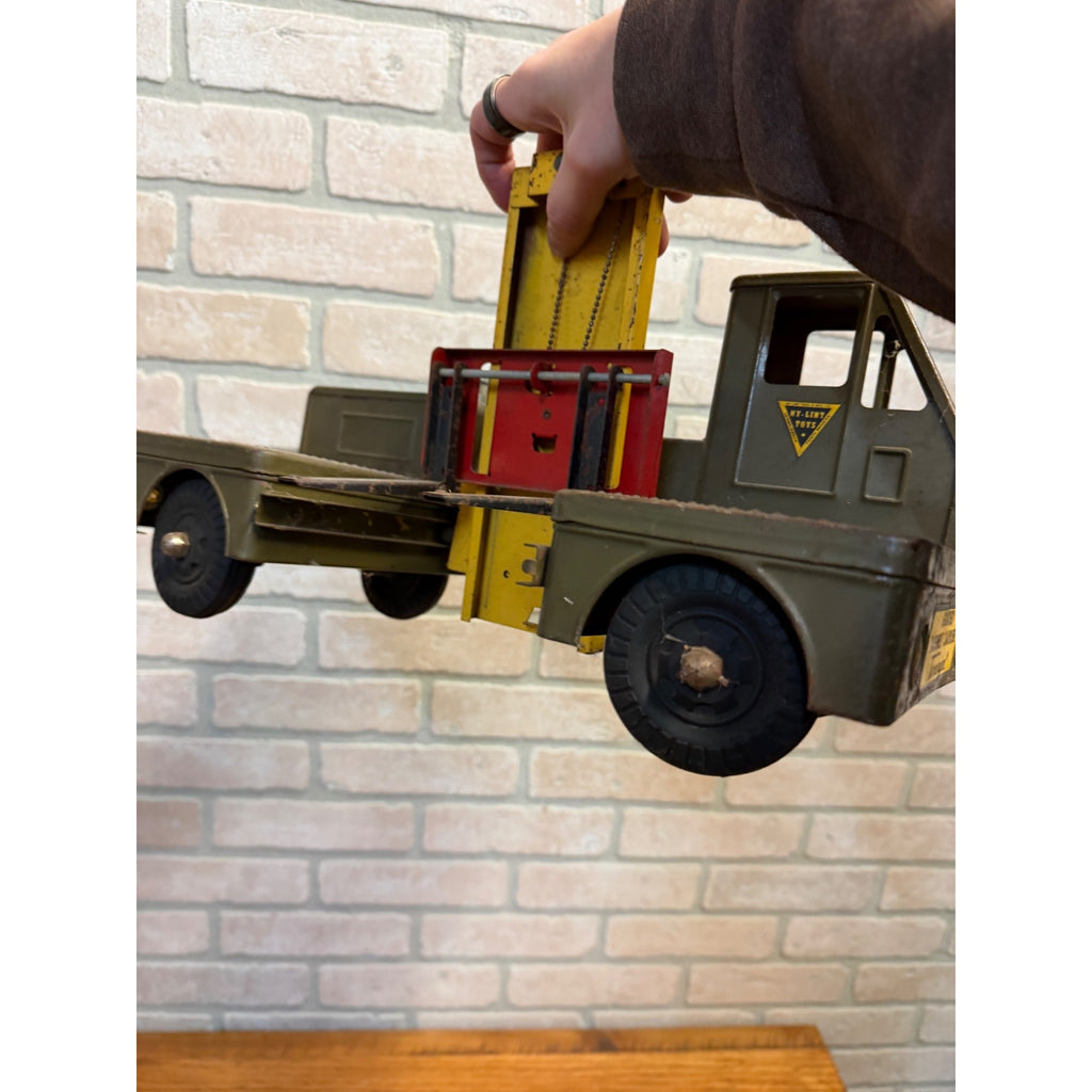 Vintage Nylint Guided Missile Carrier Baker Industrial Trucks Traveloader Toy