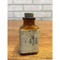 Medicine Amber Bottle Pharmacy Aceto Salicylic Acid Kremers Milwaukee Wis