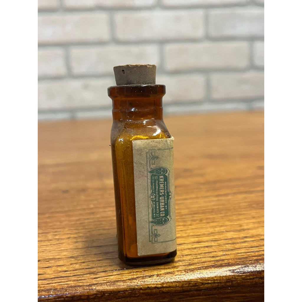 Medicine Amber Bottle Pharmacy Aceto Salicylic Acid Kremers Milwaukee Wis