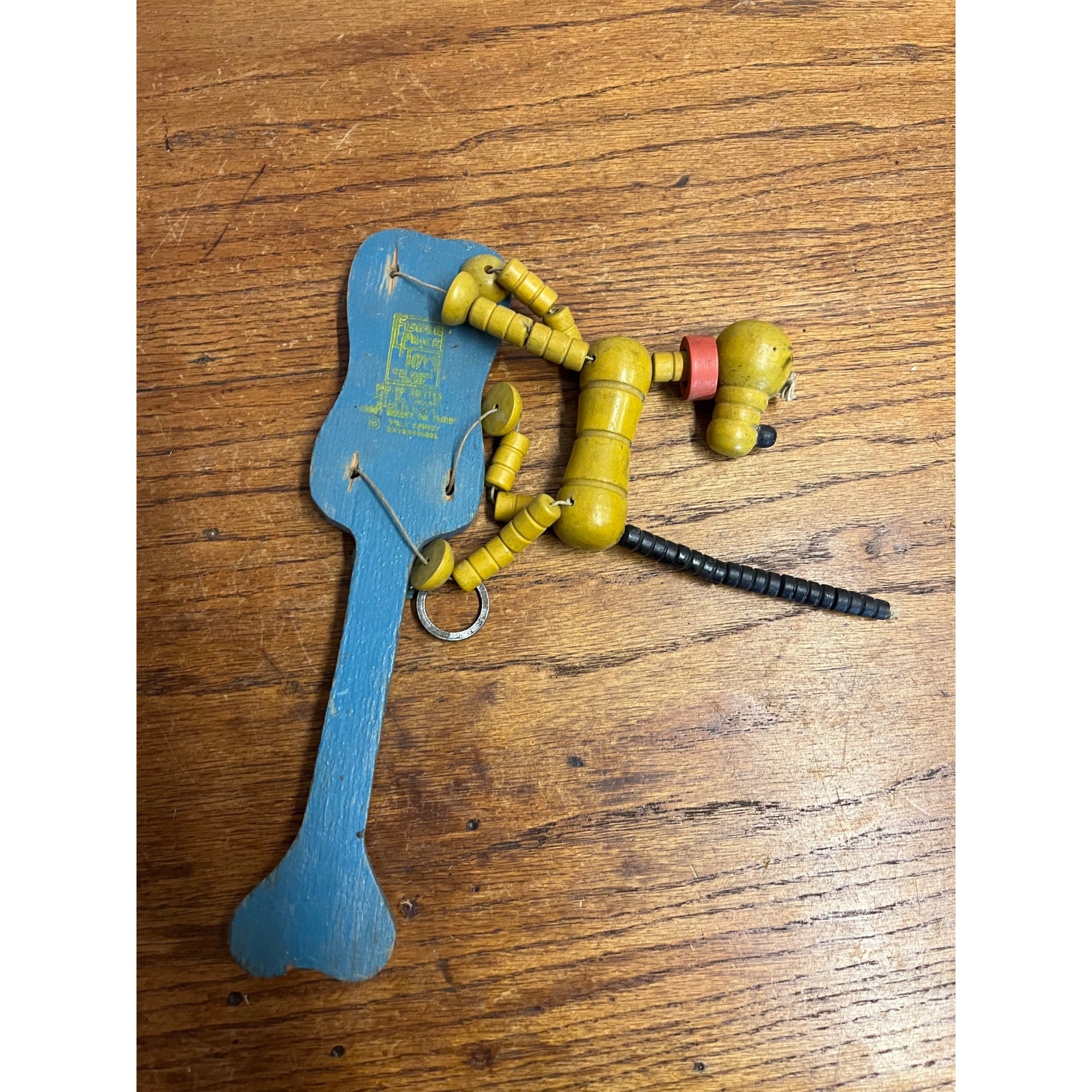 Vintage Fisher Price Pull-String Toy 1940s Pluto Pop-Up Disney Pluto
