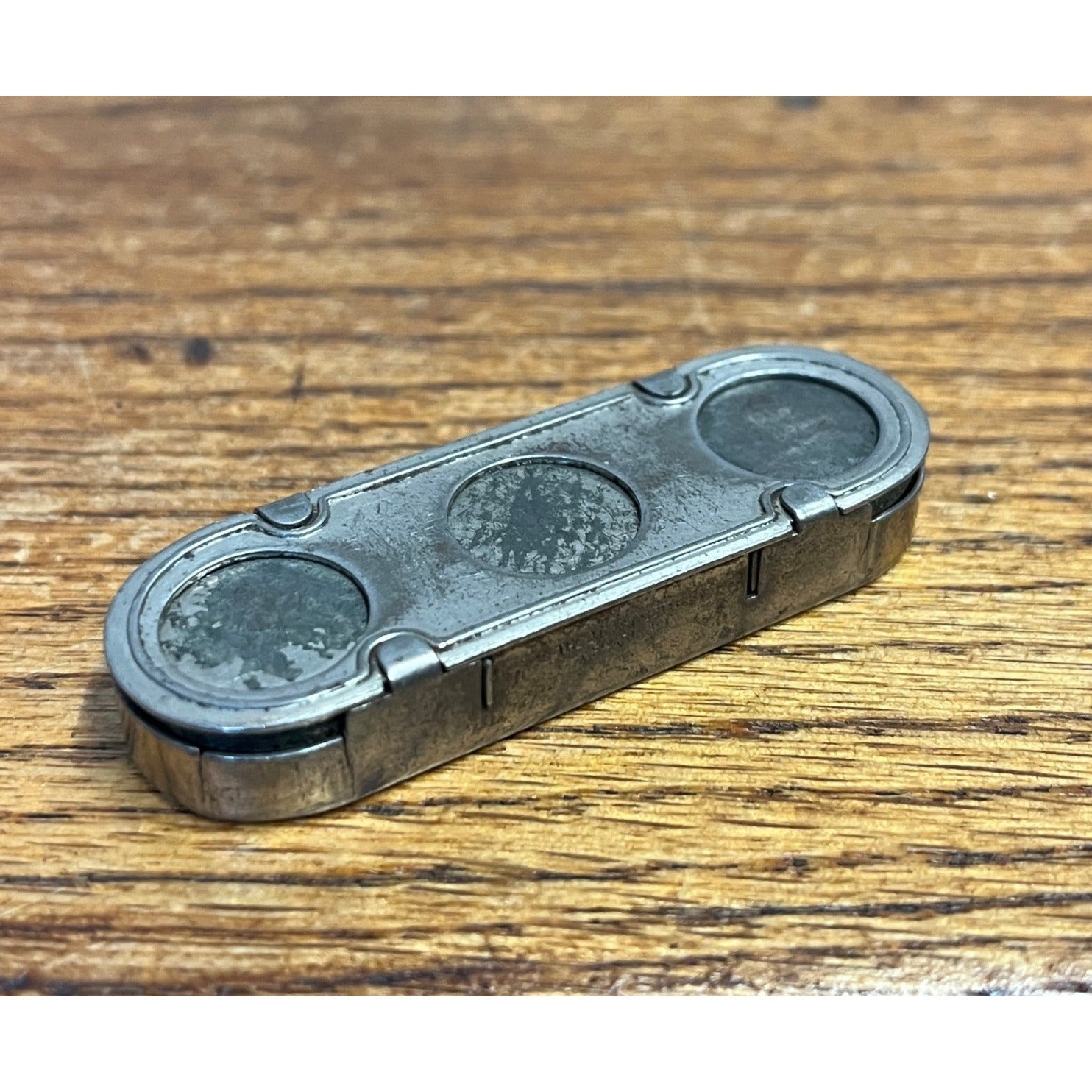 Vintage Orange Line Bus Streetcar Token Dispenser J.E. Mergott Newark NJ
