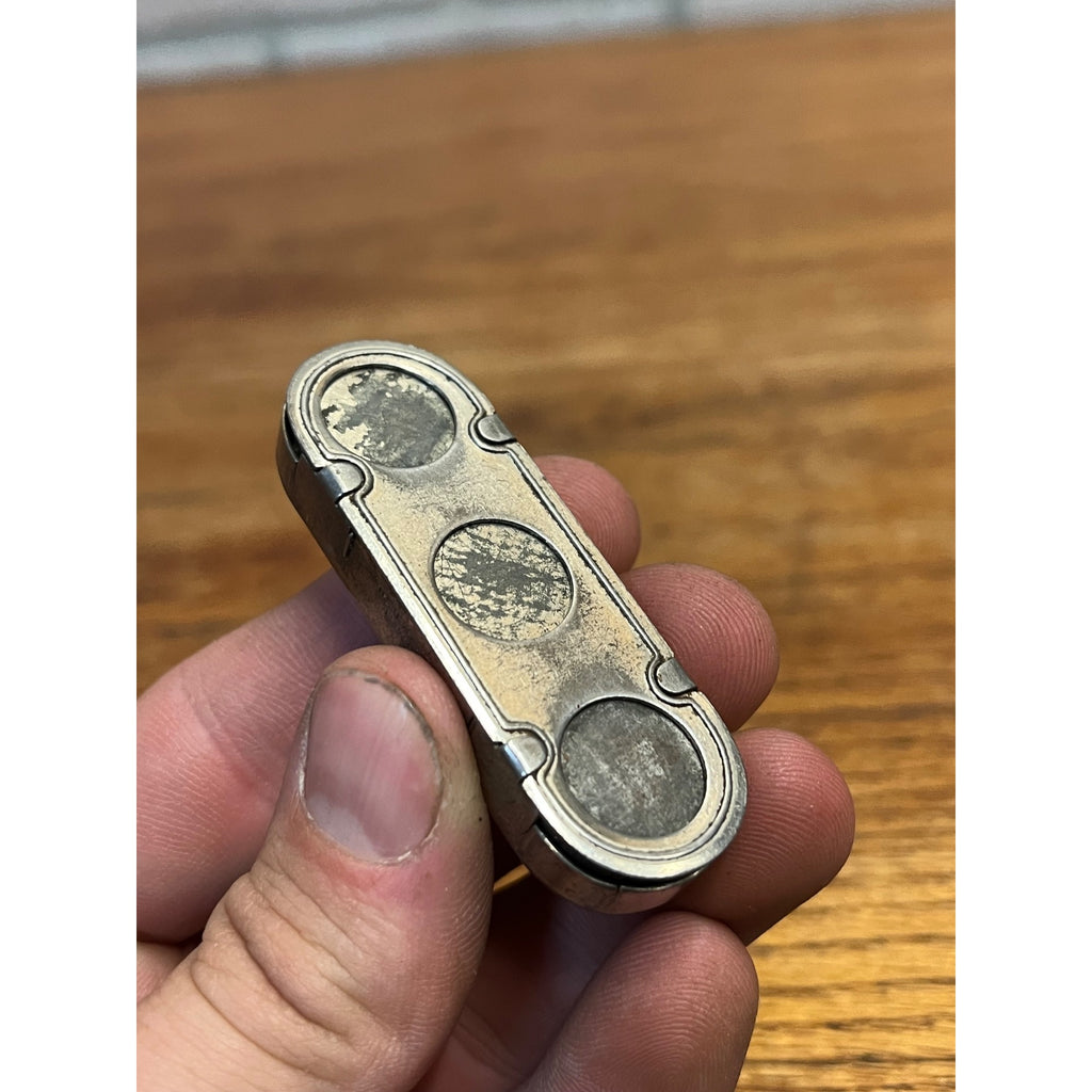 Vintage Orange Line Bus Streetcar Token Dispenser J.E. Mergott Newark NJ
