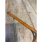 Antique 24" X 12" Ornate Tailor's Dressmakers Wooden Square Measuring Rule Carpentry Tool