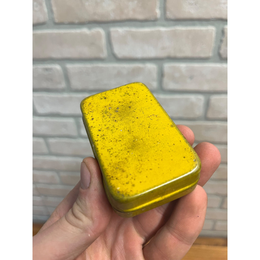 Vintage Roosa & Ratliff Mutton Tallow Tin Burn Quack Medicine Sample