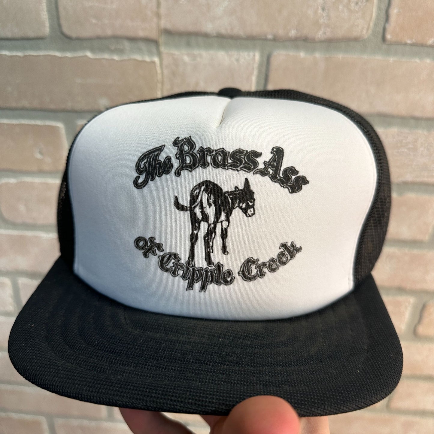 BRASS ASS OF CRIPPLE CREEK CASINO RETRO SNAPBACK HAT