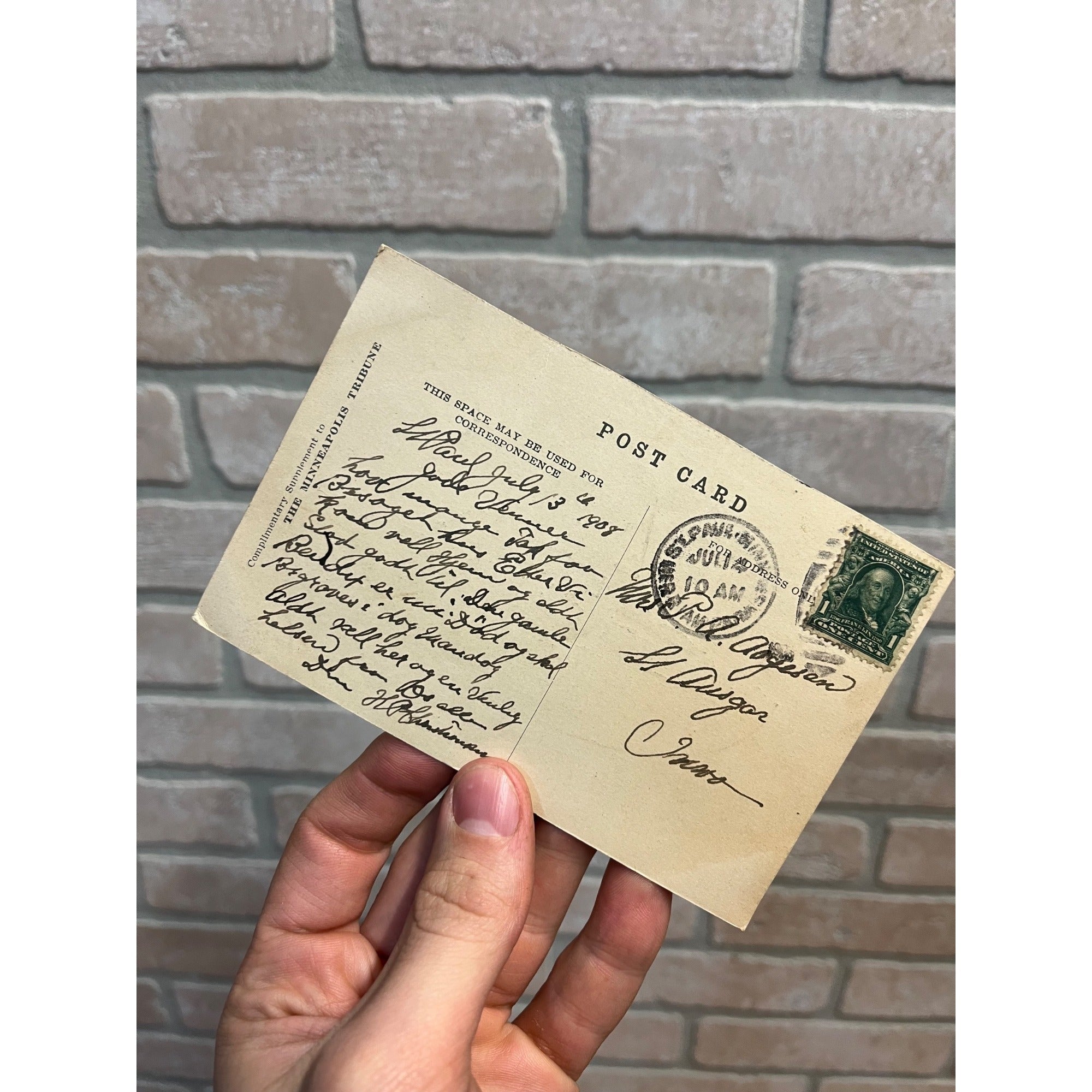 Minneapolis Makes Good Postcard Minnesota MN Minn. Cadet Drill University Armory