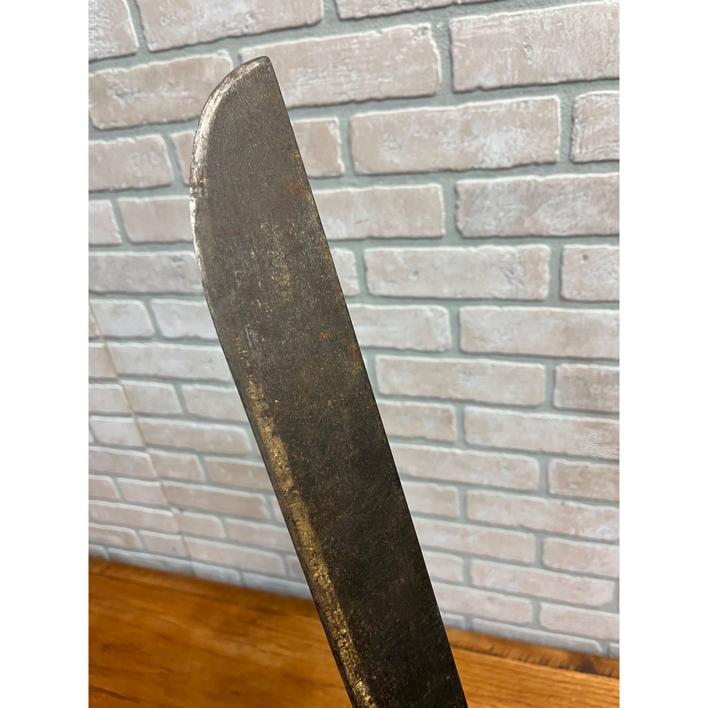 WWII Tu-Temper Machete w/ Original Sheath 1945 Contract Green Handle