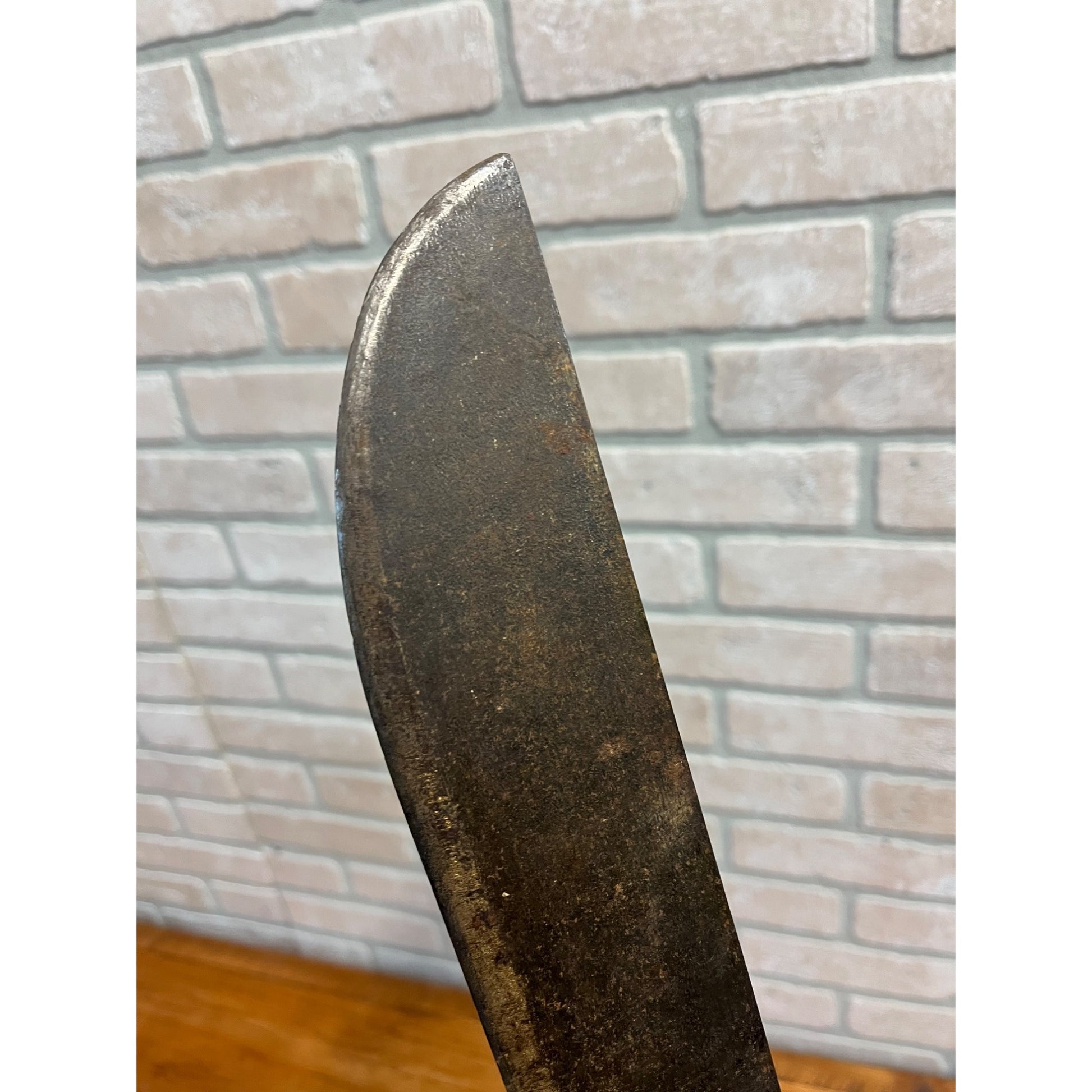 WWII Tu-Temper Machete w/ Original Sheath 1945 Contract Green Handle