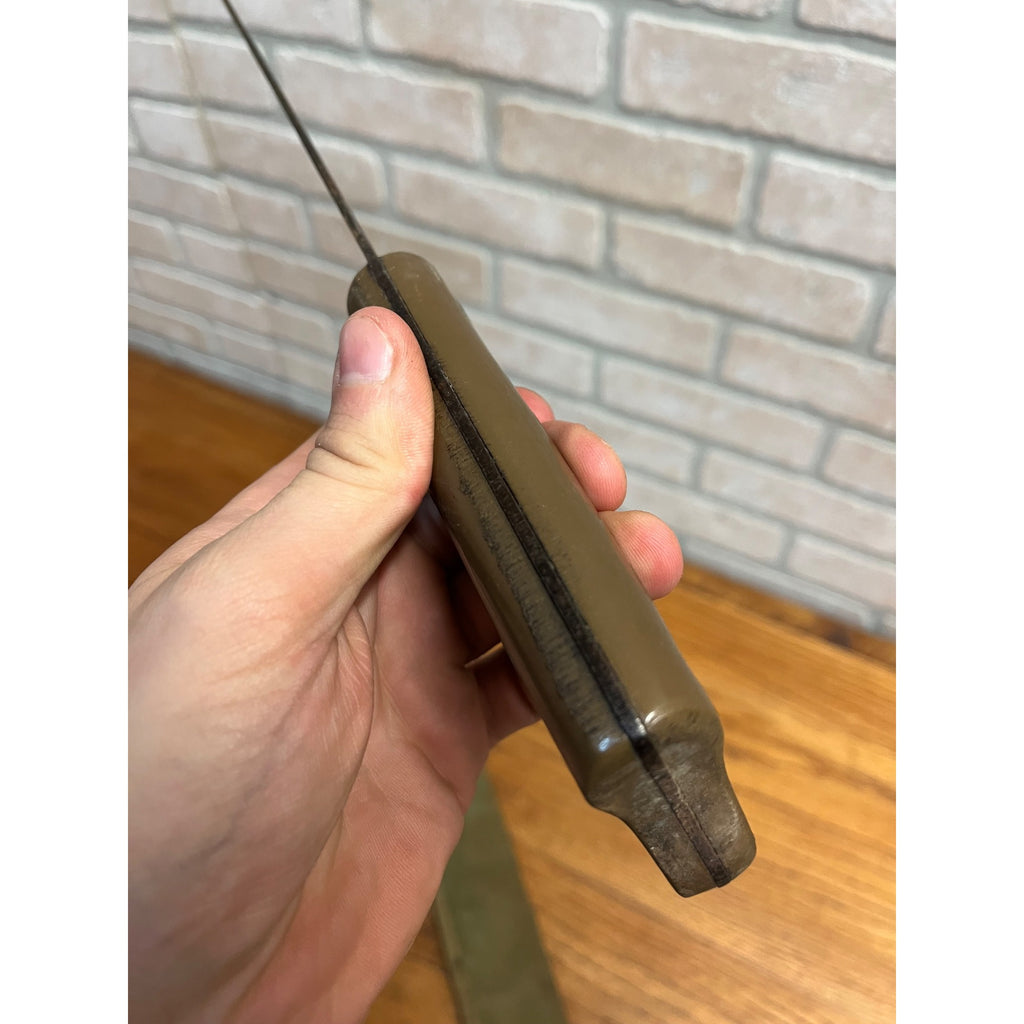WWII Tu-Temper Machete w/ Original Sheath 1945 Contract Green Handle