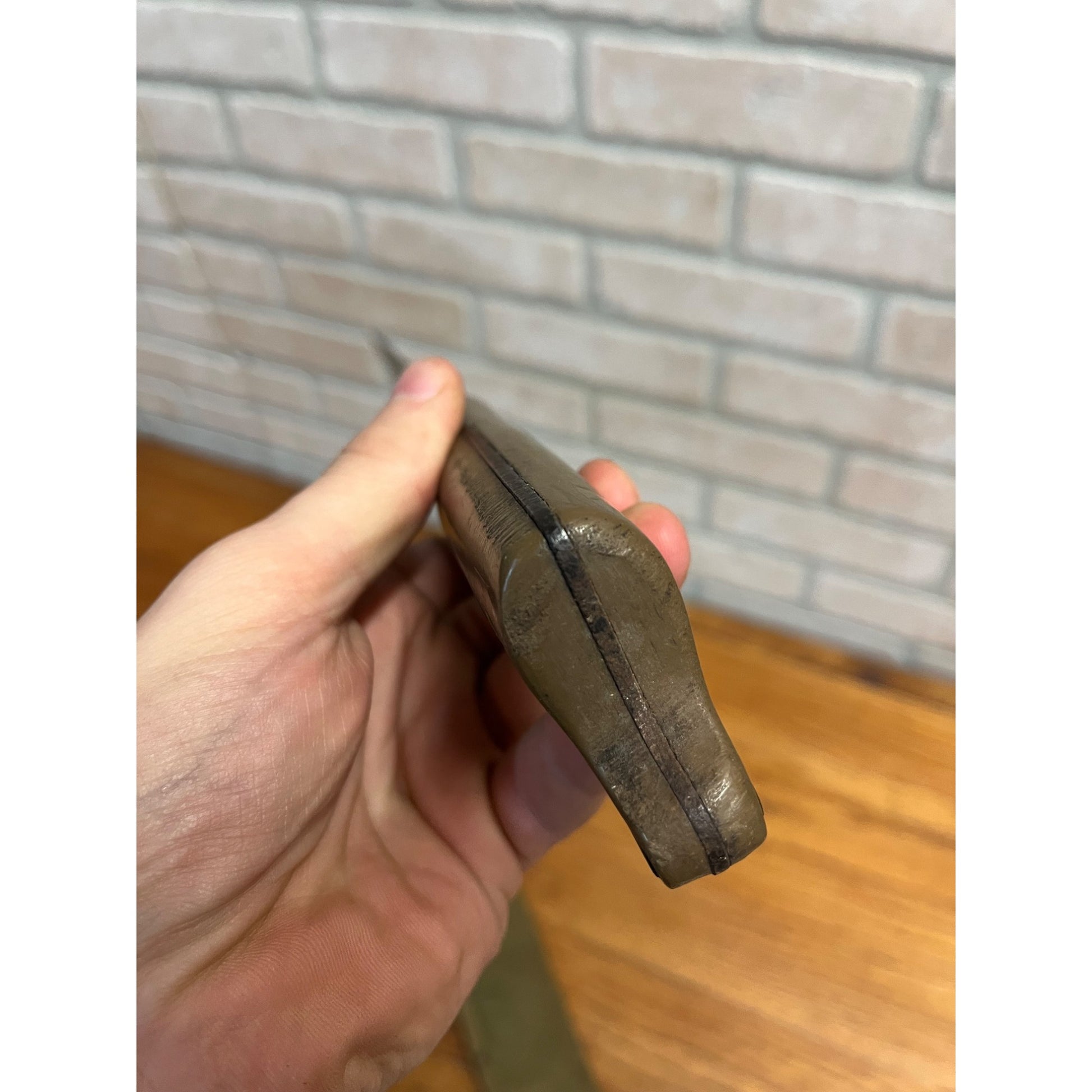 WWII Tu-Temper Machete w/ Original Sheath 1945 Contract Green Handle