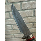 Frost Cutlery 9" Fixed Blade Hunting Knife-Stag Handle With Sheath