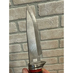 Frost Cutlery 9" Fixed Blade Hunting Knife-Stag Handle With Sheath
