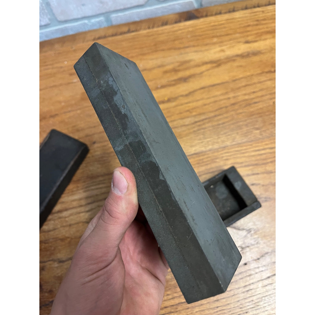 Antique Oilstone Sharpening Stone Wood Box Case Tool Primitive Hone Carpenter