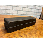 Antique Oilstone Sharpening Stone Wood Box Case Tool Primitive Hone Carpenter