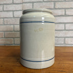 Original Keller's Inks & Glue Advertising Stoneware Jar Antique Detroit Michigan