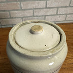 Original Keller's Inks & Glue Advertising Stoneware Jar Antique Detroit Michigan