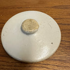 Original Keller's Inks & Glue Advertising Stoneware Jar Antique Detroit Michigan