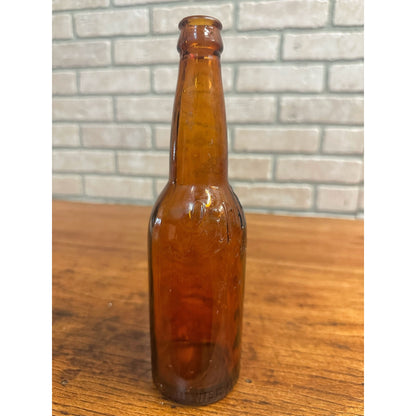 Conrad Seipp Brewing Co Chicago Amber Brown Beer Bottle 12oz Seipp's Illinois