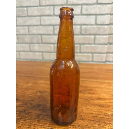 Conrad Seipp Brewing Co Chicago Amber Brown Beer Bottle 12oz Seipp's Illinois