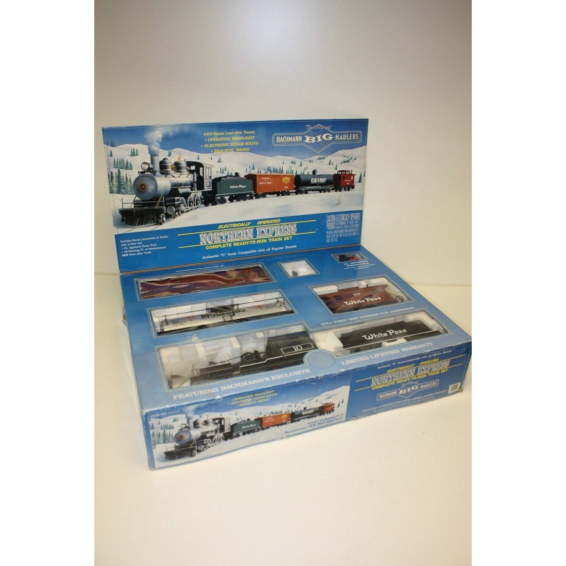 Vintage Bachmann Big Haulers “Northern Express” G-Scale Train New in Box 90095
