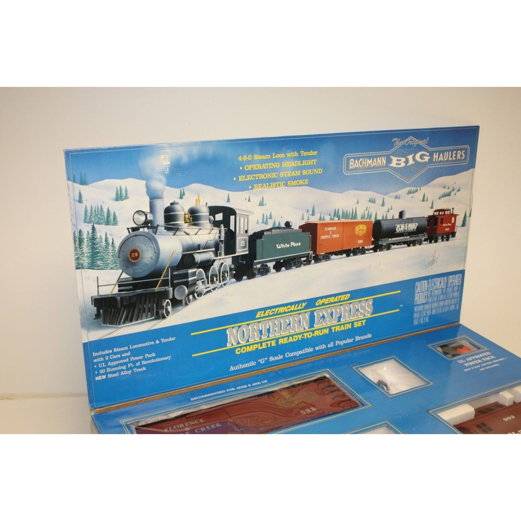 Vintage Bachmann Big Haulers “Northern Express” G-Scale Train New in Box 90095