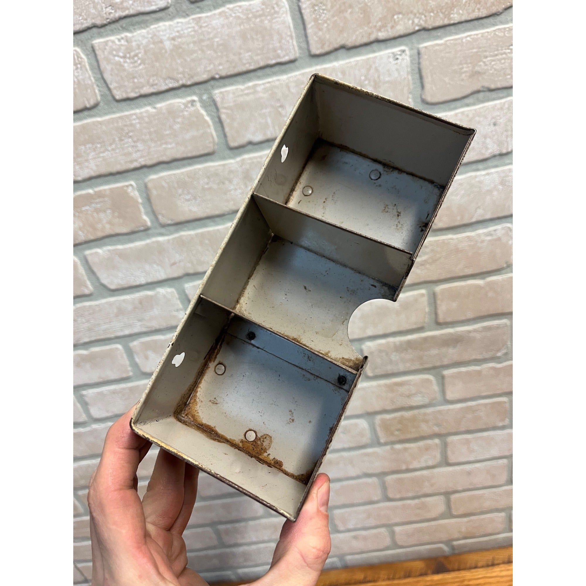 Vintage BC Aspirin Metal Tin Store Display Sign Headache Neuralgia Advertising