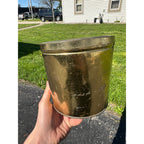 Vintage Gridleys Cottage Cheese Tin 5Lb Milwaukee Wisconsin Kitchen Advertising