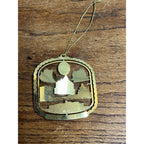 Manitowoc, WI - Downtown Landmarks Ornament - Lighthouse, Museums, Courthouse, +