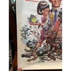 Original Vintage 1960s Get Smart NBC TV Show Promo Poster 21" x 24" Don Adams JACK DAVIS