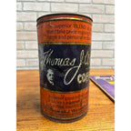 Vintage 1920s Thomas J. Webb Coffee Advertising Tin & Cardboard Sign Chicago