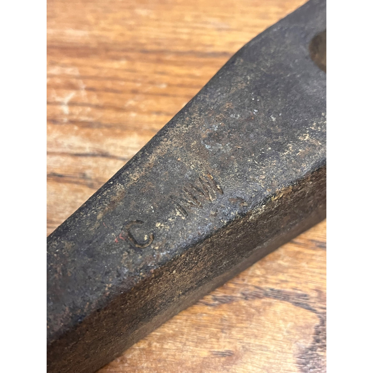 Vintage Chicago & Northwestern Railroad Marked Pick / Hammer Tool Head C & NW