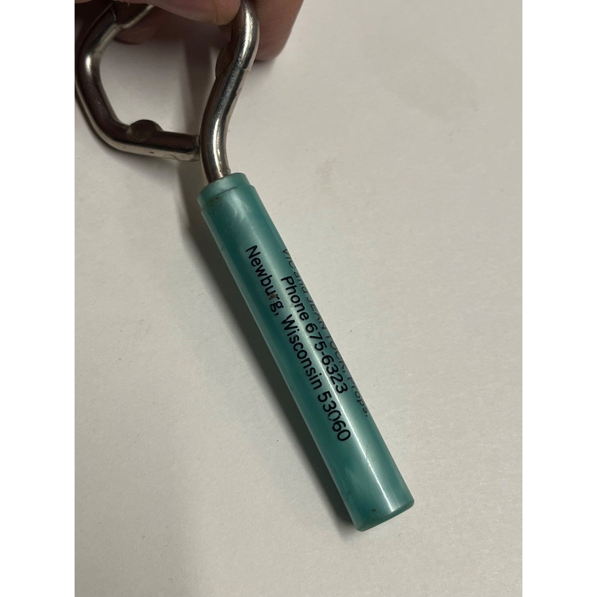 Vintage Newburg Beer & Liquor Wisconsin Advertising Bottle Opener