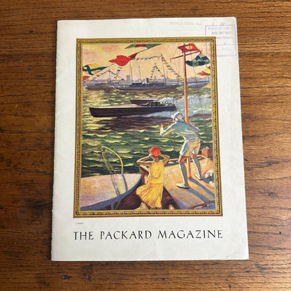 Vintage The Packard Magazine Fall 1929 Magazine Booklet Dealership Promo