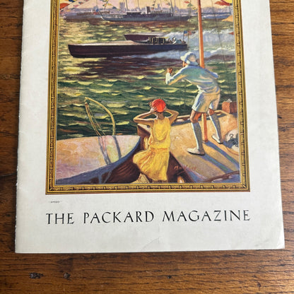 Vintage The Packard Magazine Fall 1929 Magazine Booklet Dealership Promo