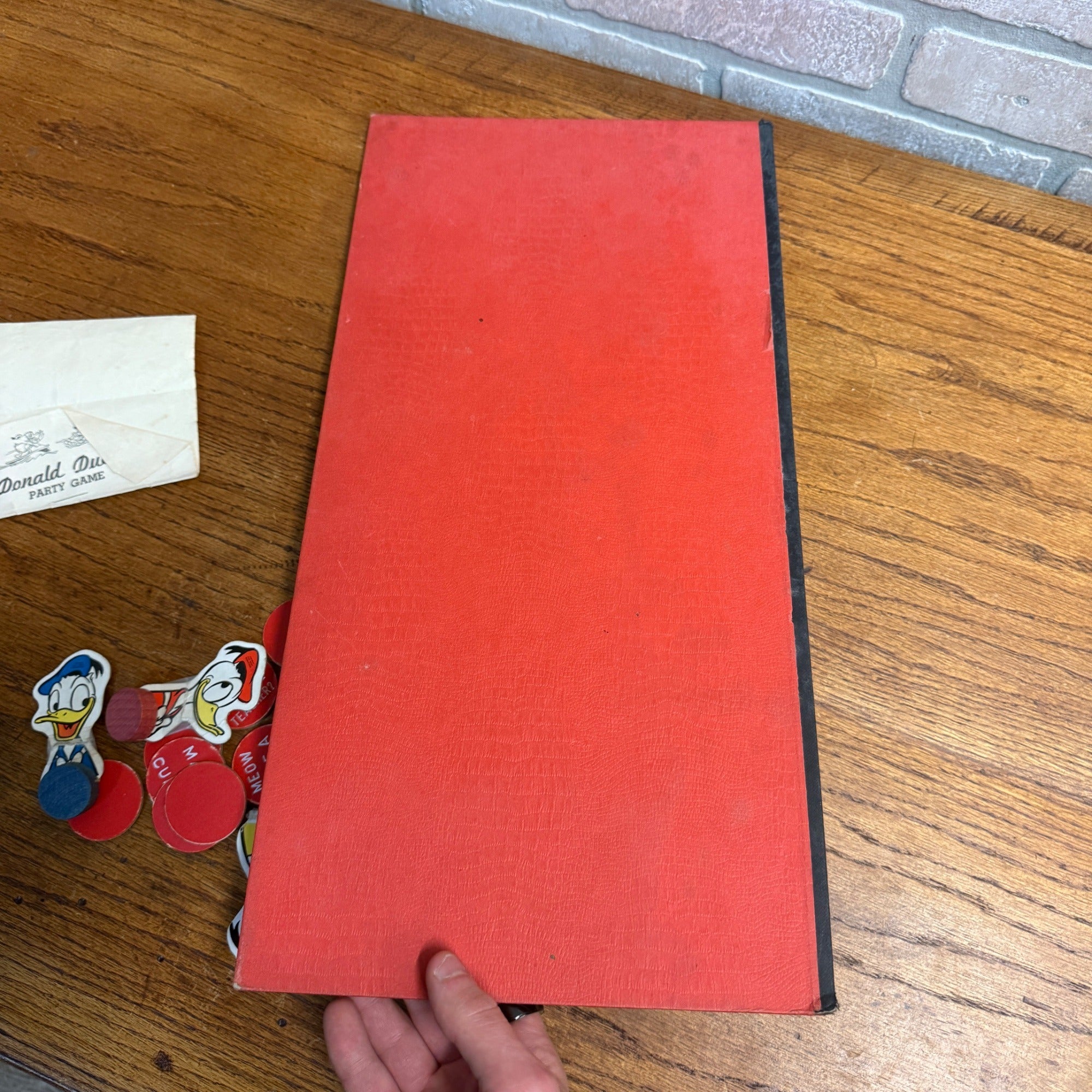 Vintage 1938 Parker Brothers Walt Disney's Donald Duck's Party Game - No Box