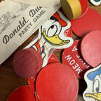Vintage 1938 Parker Brothers Walt Disney's Donald Duck's Party Game - No Box