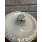 Western Stoneware Canning Jar Lid Weir Seal No 5 Wire Lock 6"